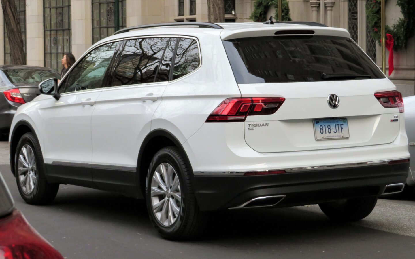 A 2018 Volkswagen Tiguan photographed in Manhattan