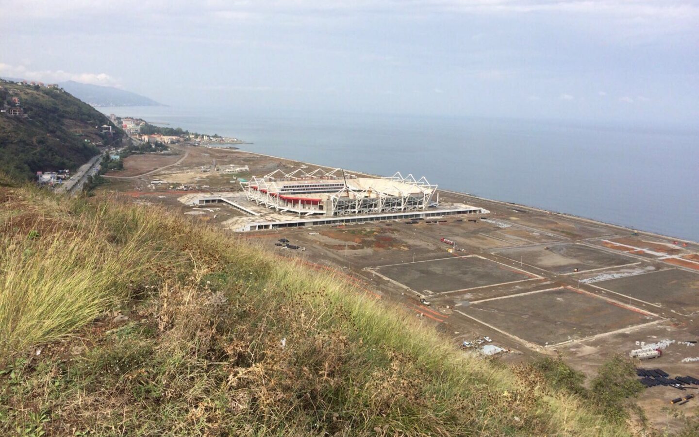 Trabzonspor'un iç saha maçlarını oynadığı Papara Park