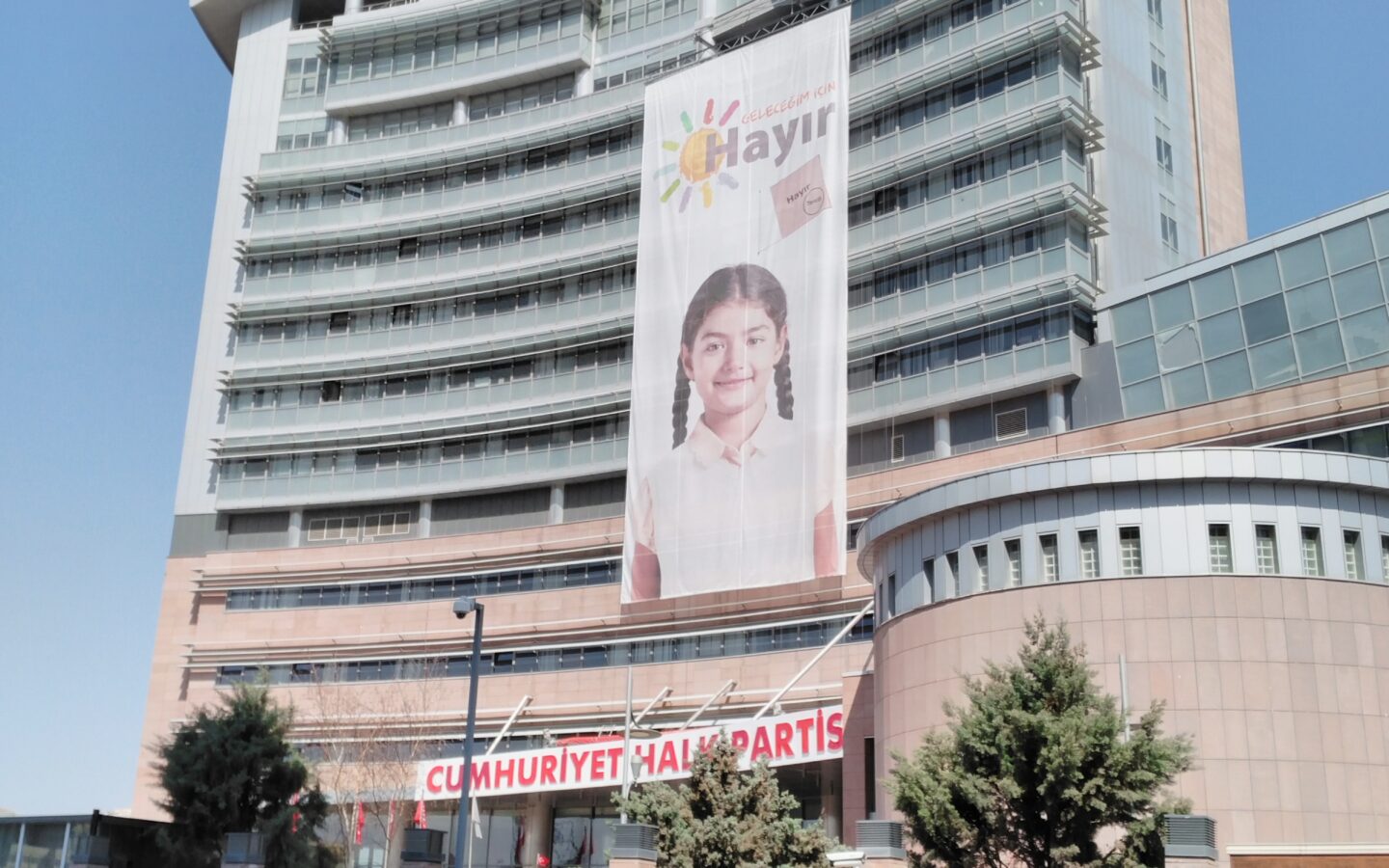 Ankara'daki Cumhuriyet Halk Partisi genel merkez binası