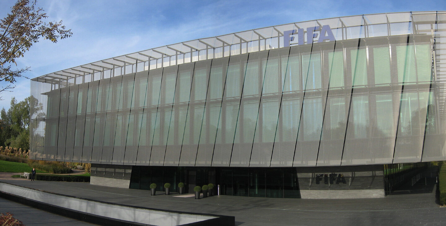 FIFA headquarters building in Zurich, Switzerland