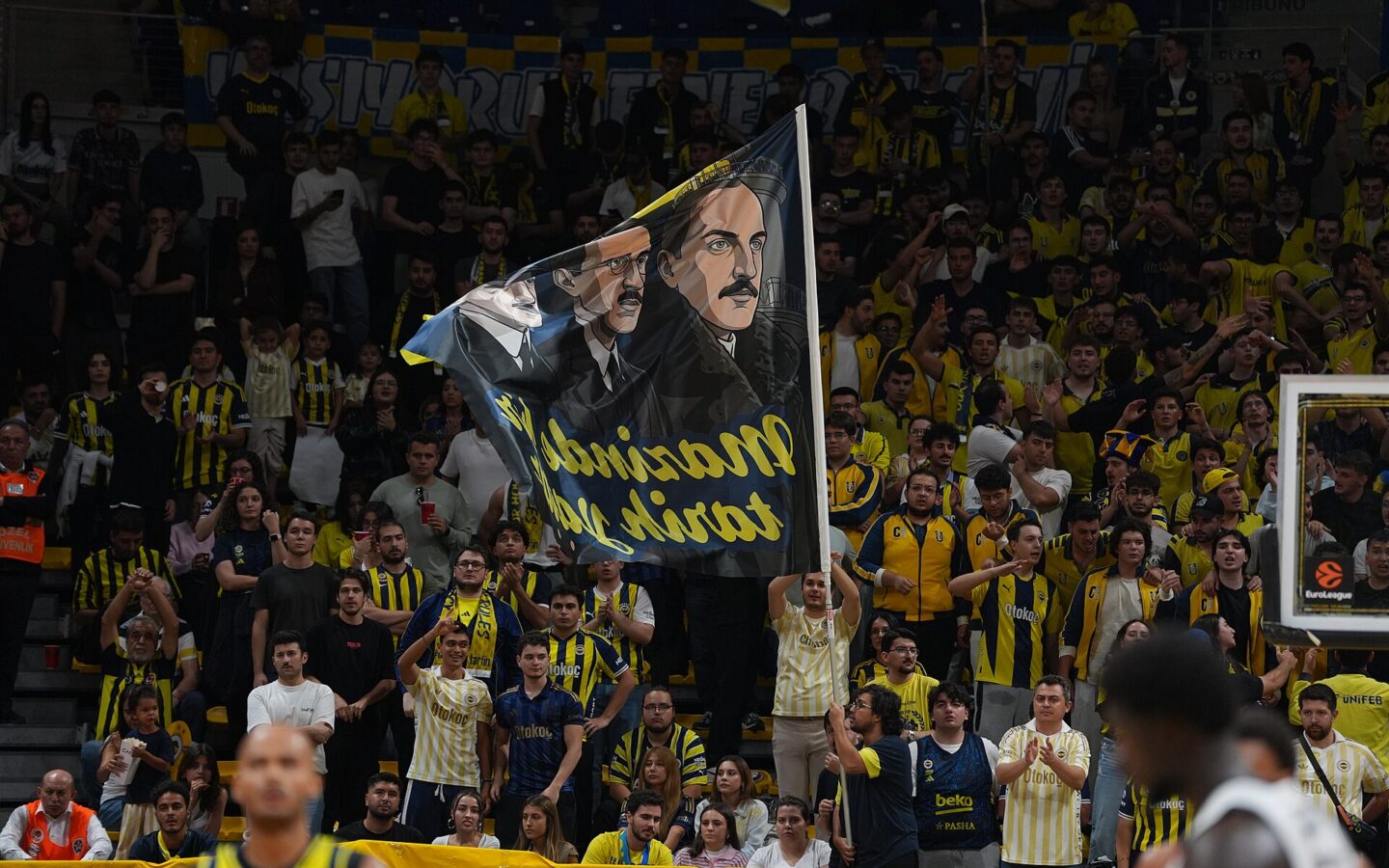 Fenerbahçe Basketbol'un 25 Eylül 2026 tarihli EuroLeague maçından görüntü