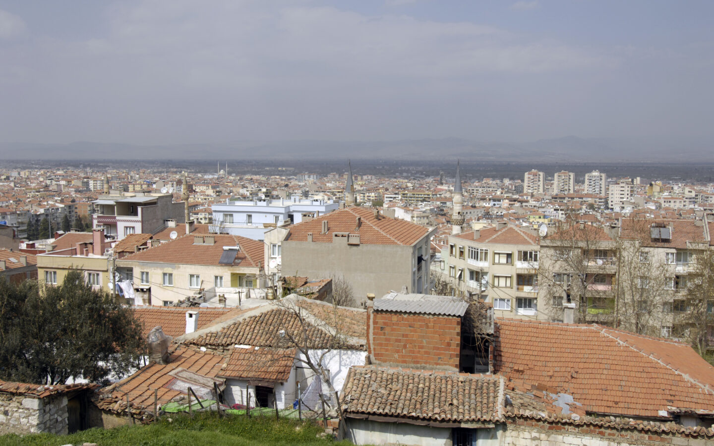 A city view of Manisa, Türkiye