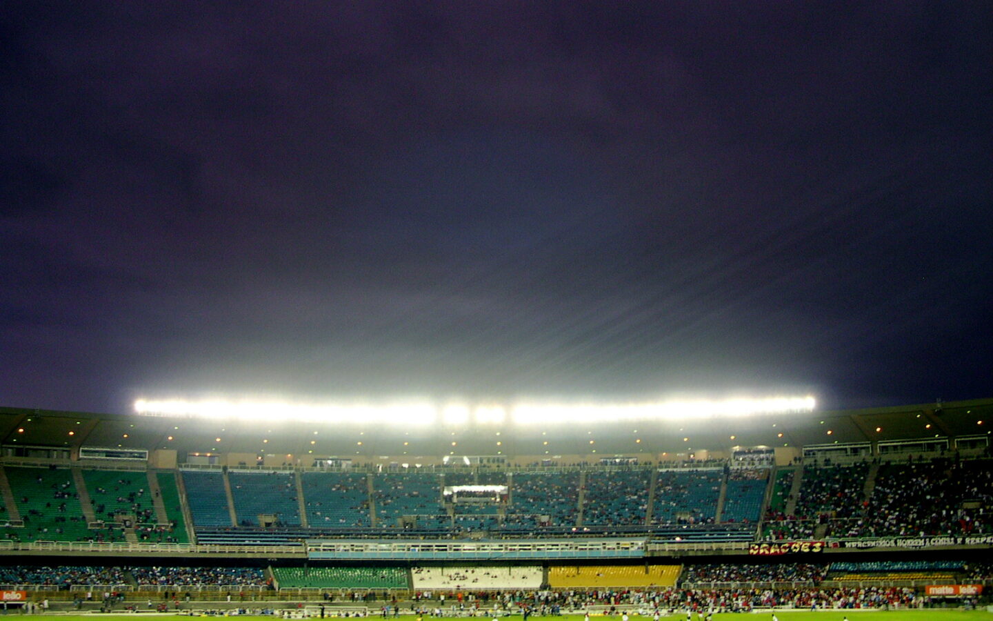 Maracanã Stadium in Rio de Janeiro, venue for the Cowboys-Ravens NFL game