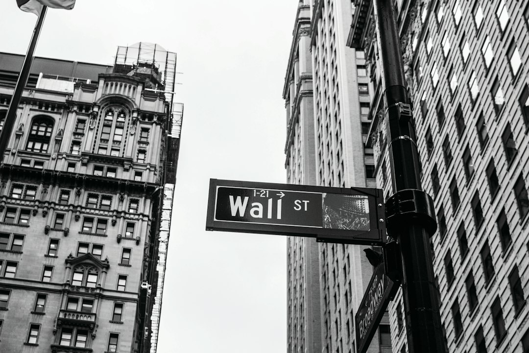 Wall Street street sign in New York's financial district