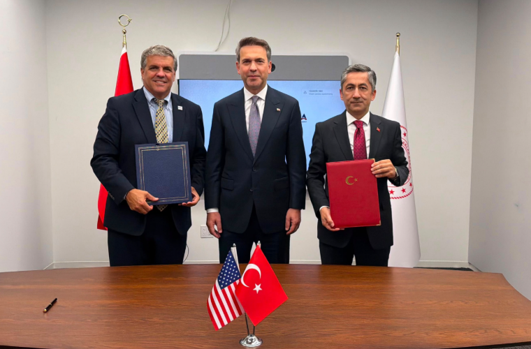 Türkiye ve ABD arasında yeni nesil nükleer teknoloji iş birliği için düzenlenen imza töreni