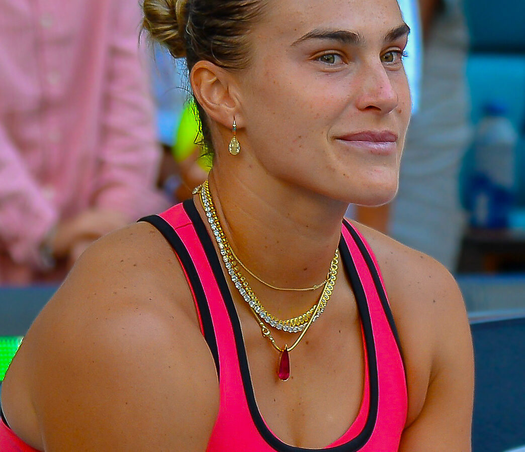 Aryna Sabalenka during the 2026 season