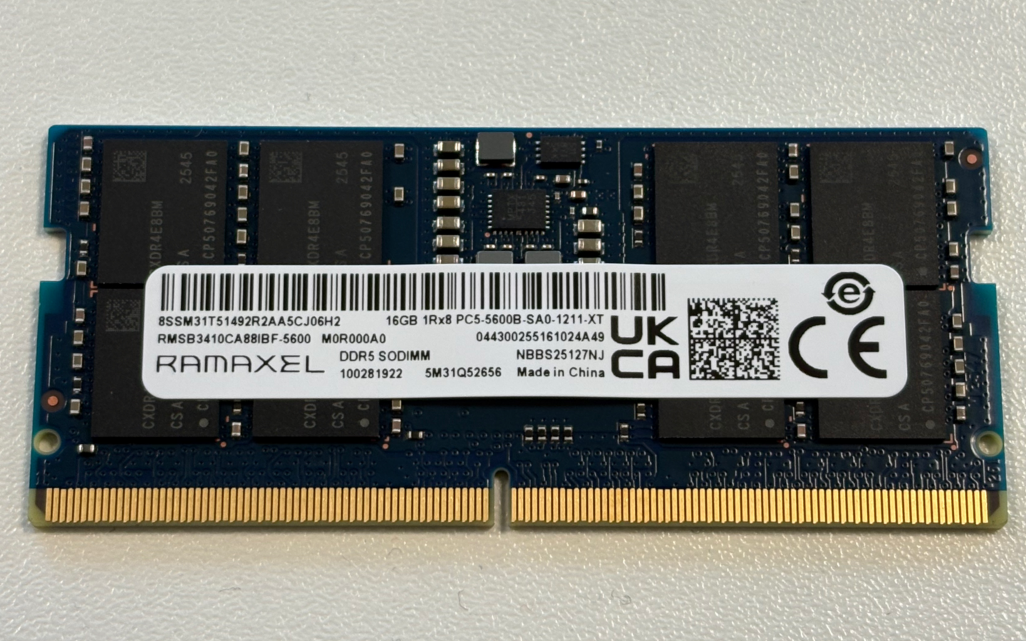 CXMT DDR5 bellek modülü