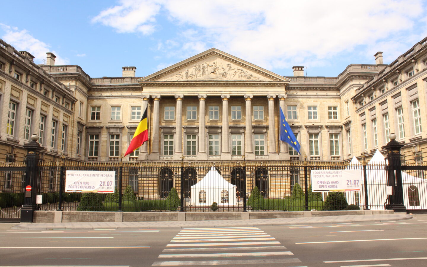 Belgian Federal Parliament in Brussels