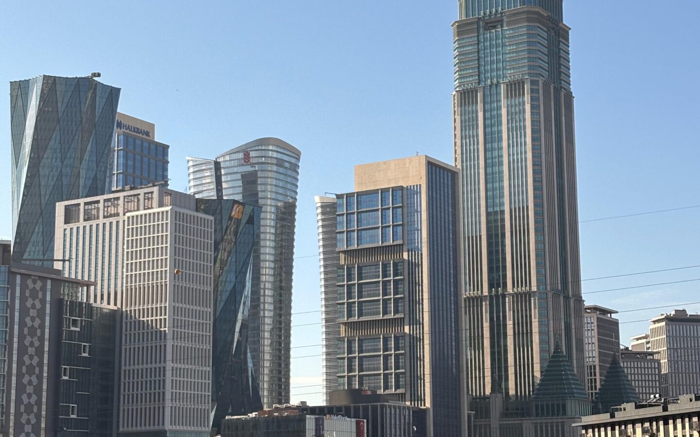 İstanbul Finans Merkezi silüeti