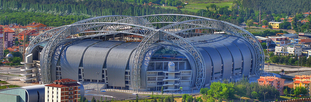 Kayserispor’un iç saha stadı Kadir Has Stadyumu