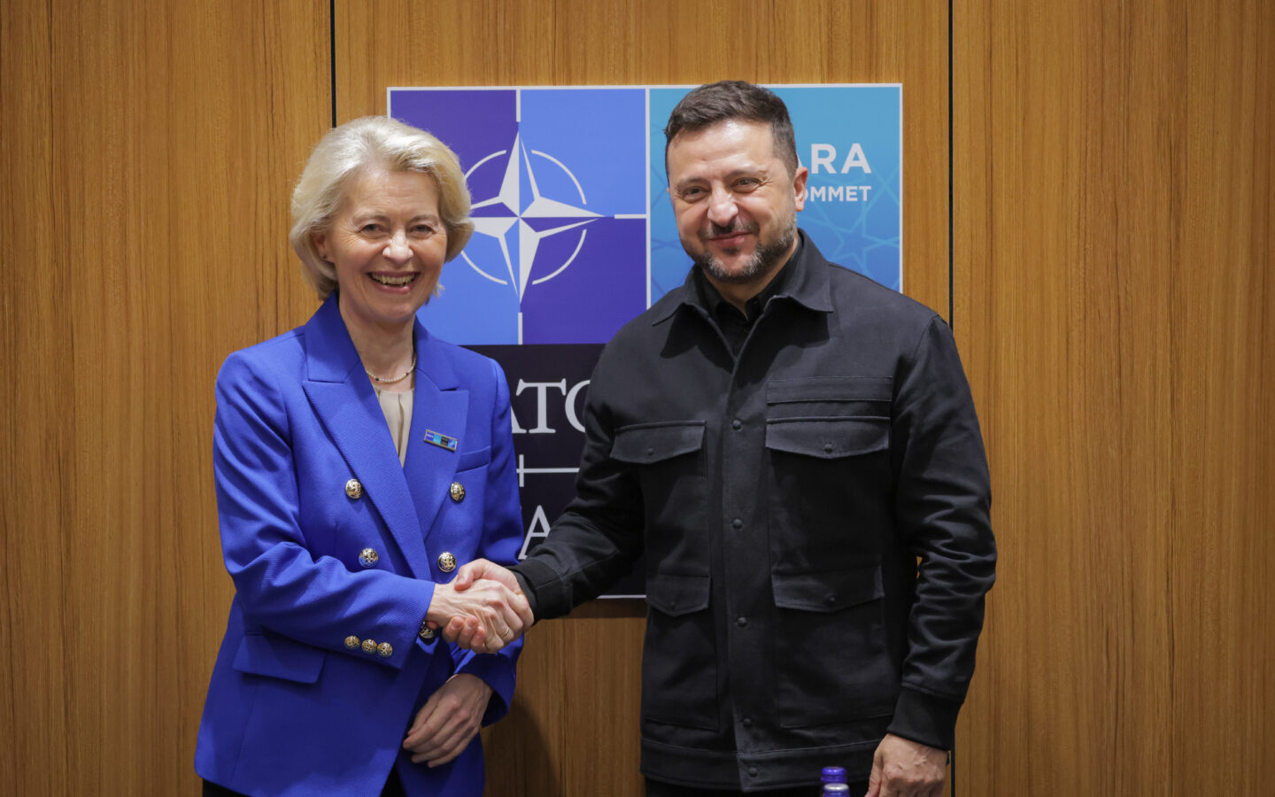 Volodymyr Zelenskyy during the 2026 NATO Summit in Ankara