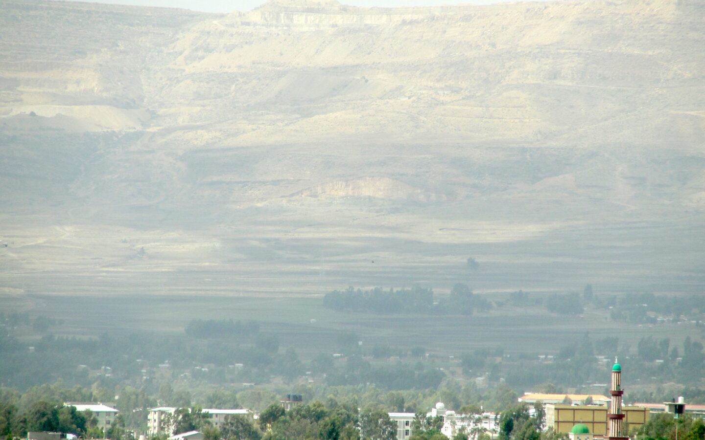 View of Mekelle in Ethiopia's Tigray region