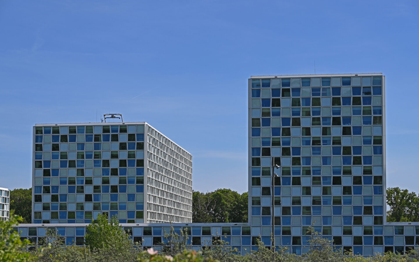 International Criminal Court building in The Hague