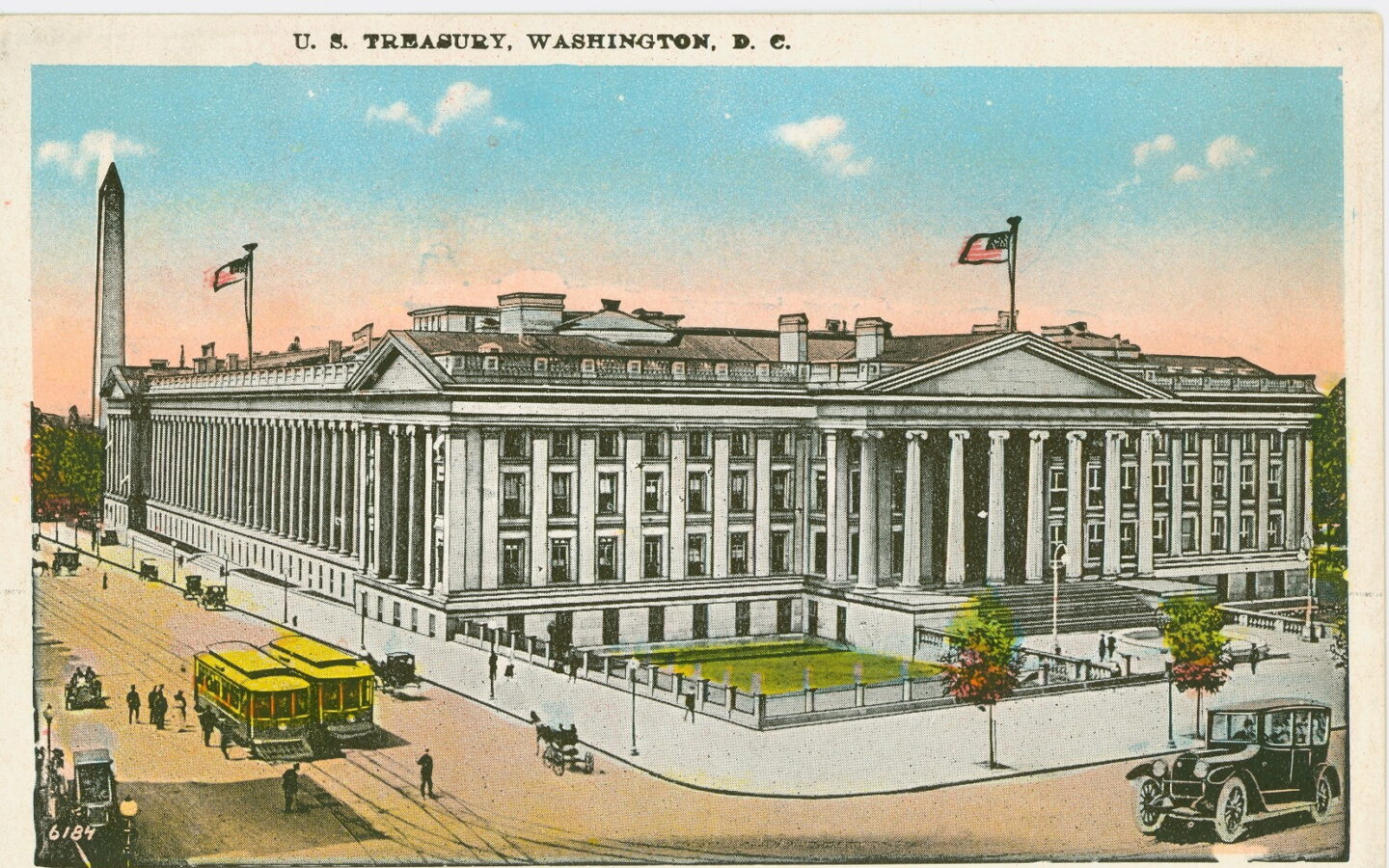 United States Treasury Building in Washington, D.C.