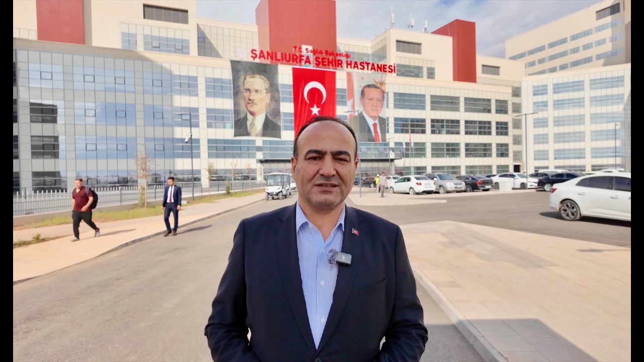 Şanlıurfa Şehir Hastanesi açılış tanıtım görseli